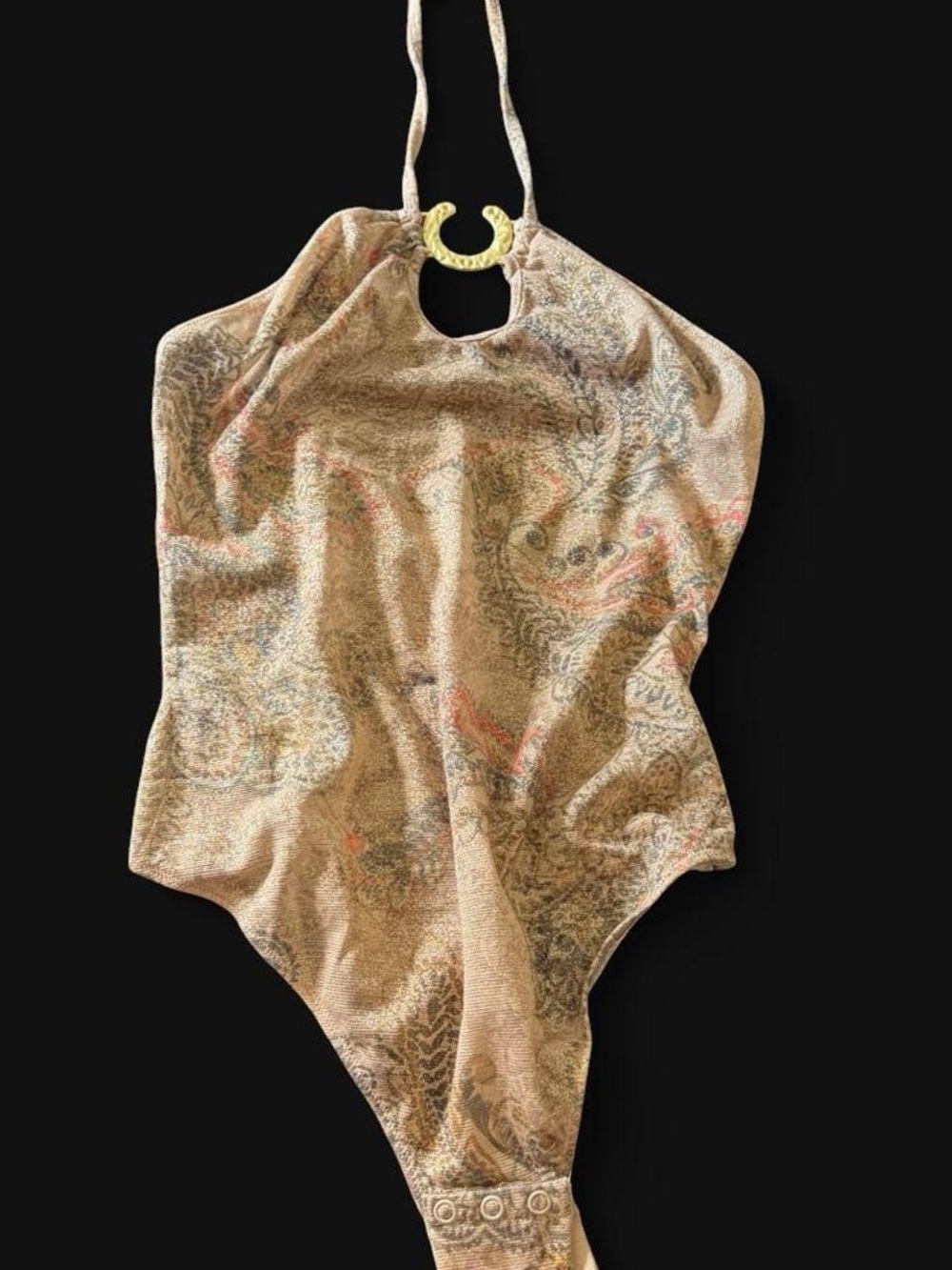 Intimissimi gold halter bodysuit